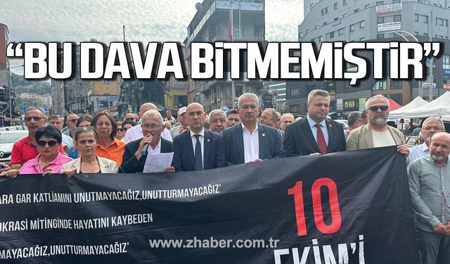 10 Ekim Ankara Garı Katliamı anıldı! "Bu dava bizler için bitmemiştir"