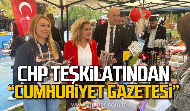 CHP Teşkilatından "Cumhuriyet Gazetesi"