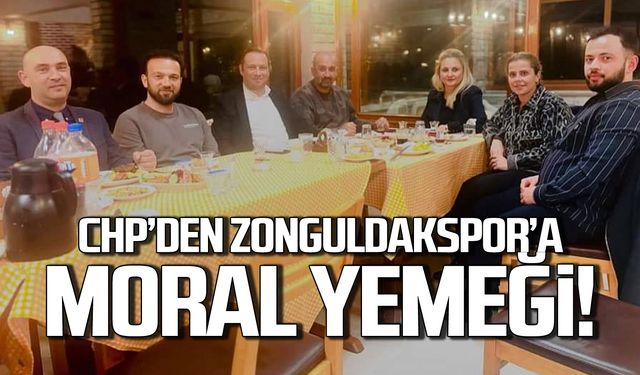 CHP Zonguldakspor'a moral yemeği verdi