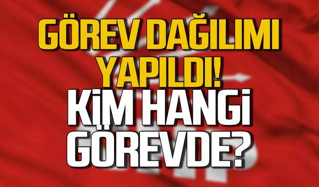 CHP İl Gençlik Kollarında görev dağılımı yapıldı