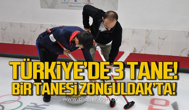 Zonguldaklı gençler curling ile tanıştı