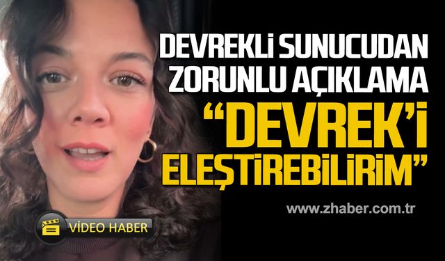 Devrekli Sunucu Mutlu Ulusoy'dan zorunlu açıklama! "Devrek'i eleştirebilirim"