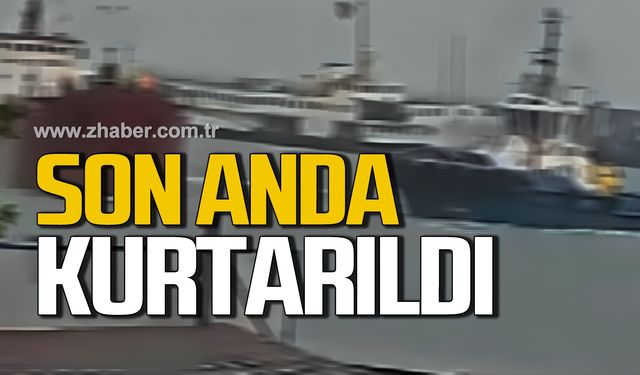 Bartın'da yük gemisi son anda kurtarıldı