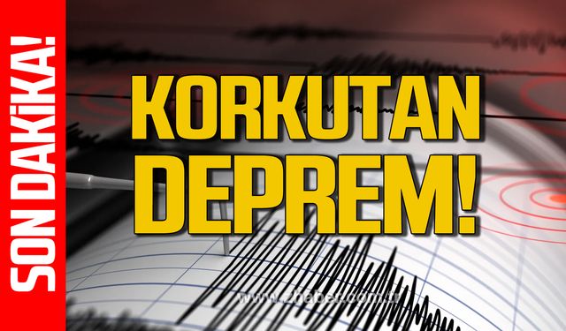 Malatya'da 5,9 şiddetinde korkutan deprem!