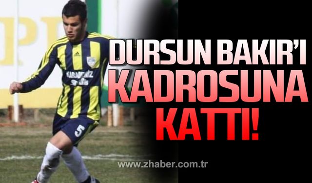 Cumayanıspor, Dursun Bakır’ı kadrosuna kattı