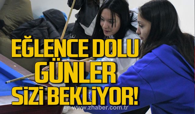 Gençlik Merkezi’nde eğlence dolu günler!