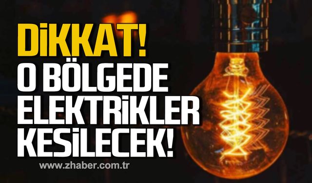 Dikkat! Bahçelievler Mahallesi'nde elektrik kesintisi yaşanacak!