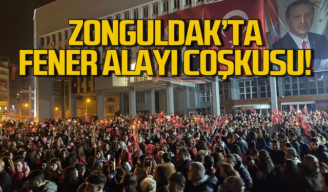 Zonguldak'ta fener alayı coşkusu!