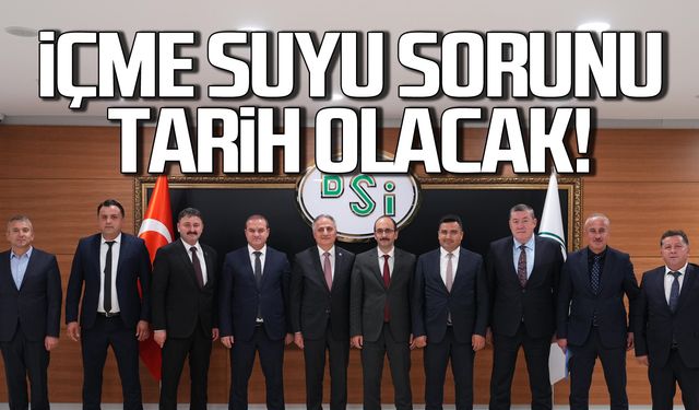 Alaplı'nın içme suyu sorunu tarih olacak!