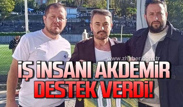 Akdemir, İhsaniyespor'a forma desteğinde bulundu