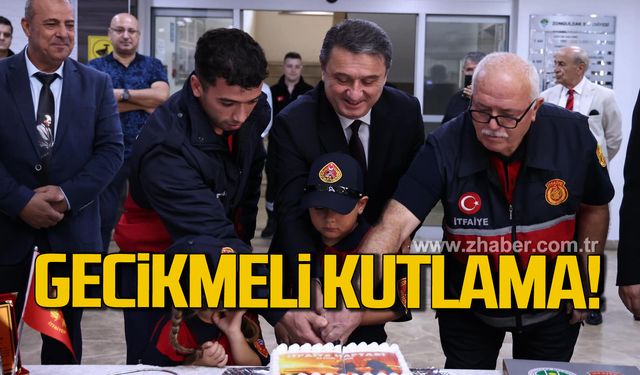 Zonguldak Belediyesi İtfaiye Haftası'nı kutladı