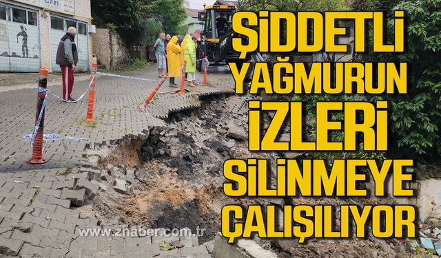 Onarım ve temizleme çalışmaları devam ediyor