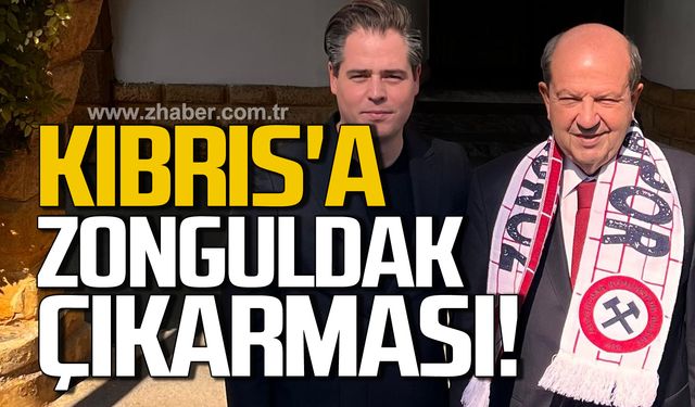 KKTC Cumhurbaşkanı’na Zonguldakspor atkısı!