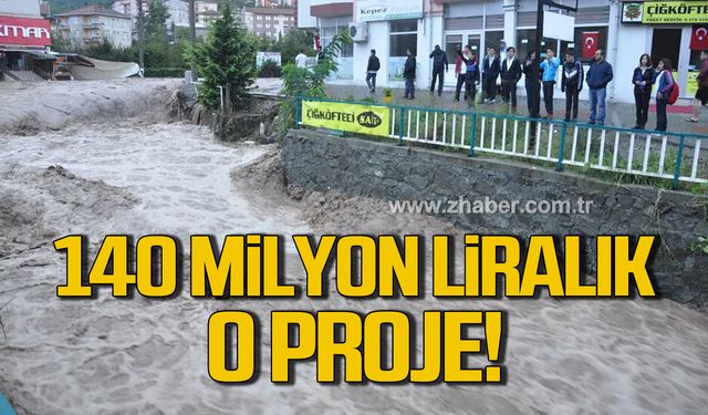 Ereğli'de 140 milyon liralık o proje!