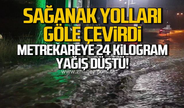 Karabük'te sağanak hayatı olumsuz etkiledi