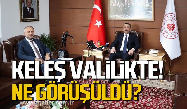 Arslan Keleş'ten Vali Hacıbektaşoğlu’na ziyaret! Ne görüşüldü?