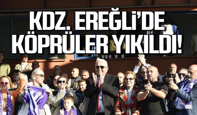 Kdz. Ereğli'de köprüler yıkıldı!