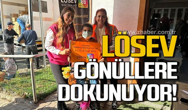 LÖSEV gönüllere dokunmaya devam ediyor!