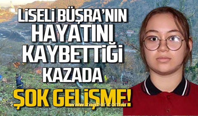 Liseli Büşra'nın öldüğü kazada mahkemeden şok karar!