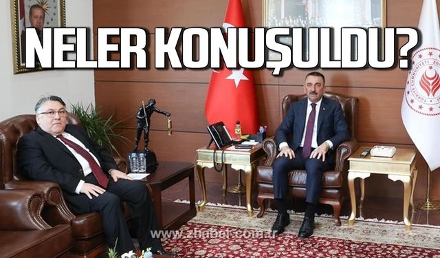 Rektör Özölçer Vali Hacıbektaşoğlu’nu ziyeret etti