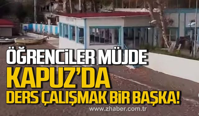 Zonguldak Belediyesi duyurdu! Kapuz Plajı Tesisleri öğrencilere hizmet verecek!