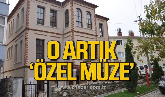 Kdz. Ereğli Belediyesi Kent Müzesi ‘Özel Müze’ onayı aldı