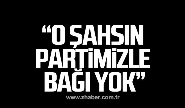 Yılmaz'dan Demirtaş'a; "O şahsın partimizle bağı yok"