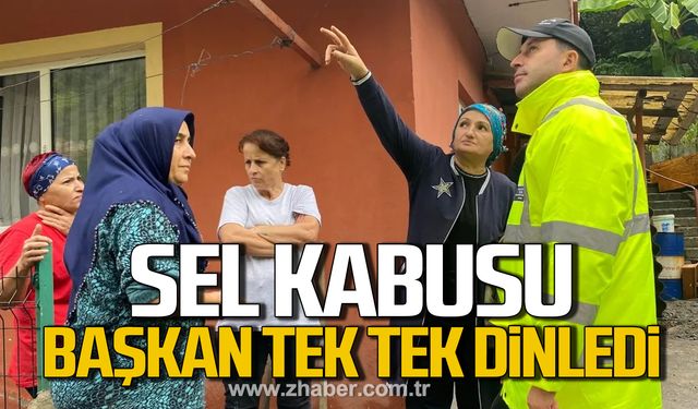 Zonguldak'ta sel kabusu! Kamil Altun vatandaşı tek tek dinledi!