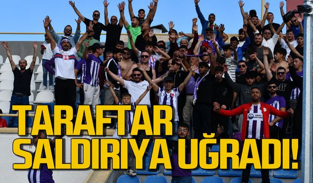 Ereğli Belediyespor taraftarı saldırıya uğradı!