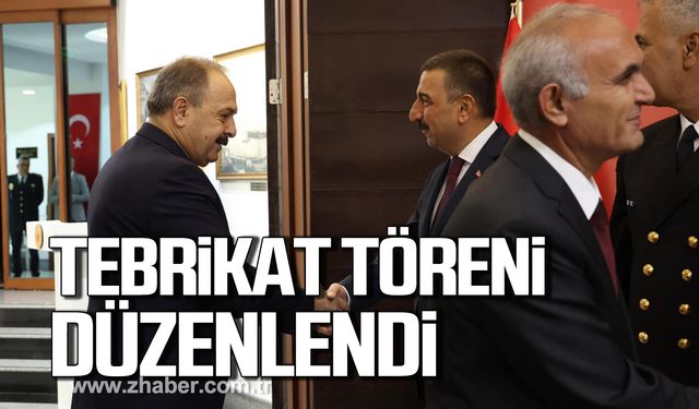 29 Ekim Cumhuriyet Bayramı Tebrikat Töreni düzenlendi!