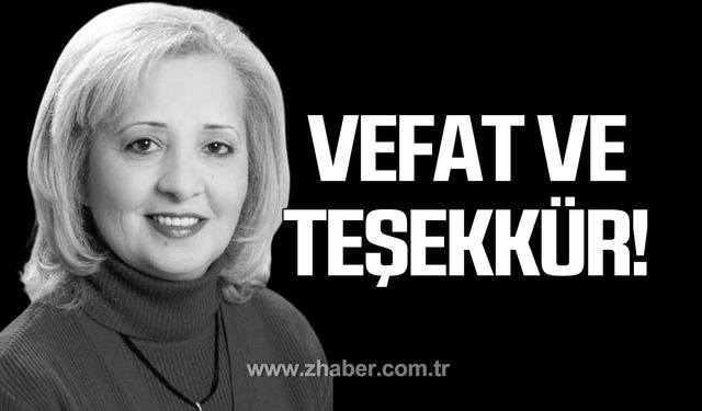 Hülya Yörükoğlu'nun ailesinden vefat ve teşekkür mesajı