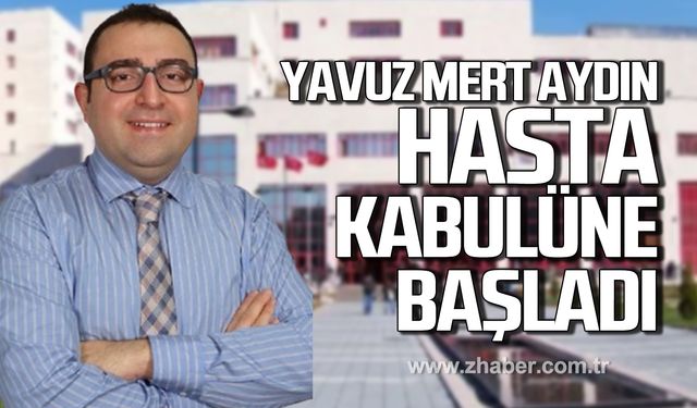 Dr. Öğr. Üyesi Yavuz Mert Aydın BEUN'da hasta kabulüne başladı!