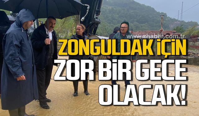 Vali Bektaşoğlu sel riski olan bölgelerde