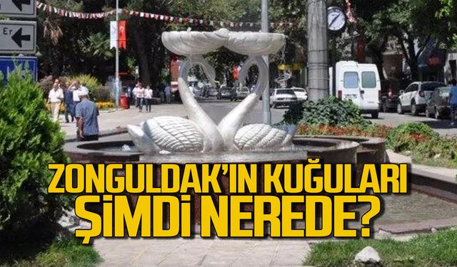 Zonguldak'ın kuğu heykelleri şimdi nerede?