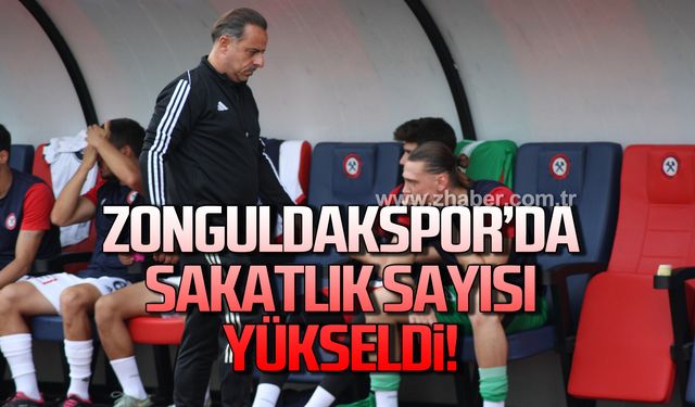 Zonguldakspor’da sakatlık sayısı 4’e çıktı!