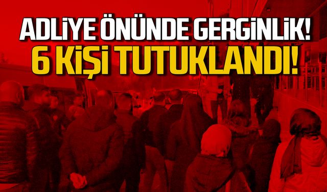 Adliye önünde olay! Bıçaklı kavgada 6 tutuklama!