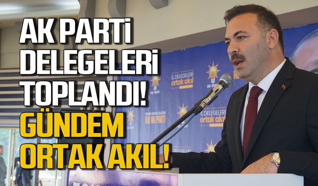 Ak Parti Zonguldak delegeleri 'ortak akıl' için toplandı