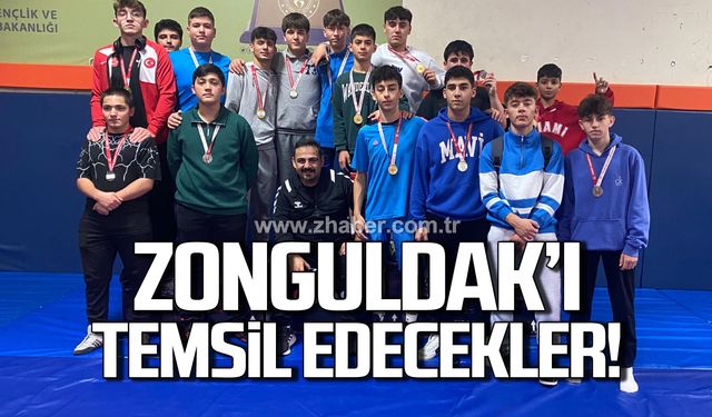 Zonguldak’ı Alaplılı Güreşçiler temsil edecek!