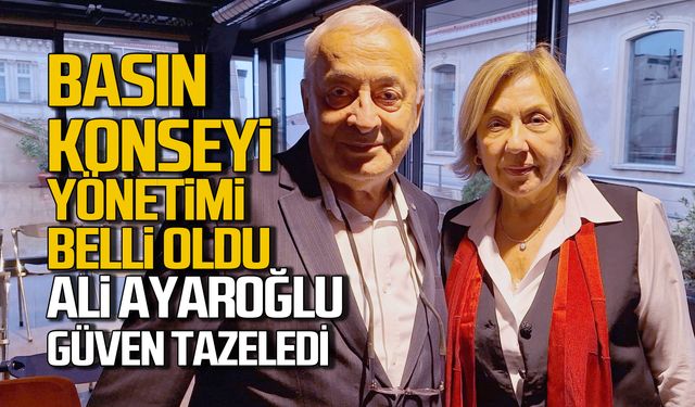 Basın Konseyi yeni yönetiminde Ali Ayaroğlu güven tazeledi!