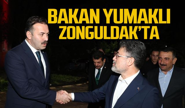 Bakan Yumaklı Zonguldak'ta