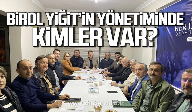 Birol Yiğit'in yeni yönetiminde kimler var?