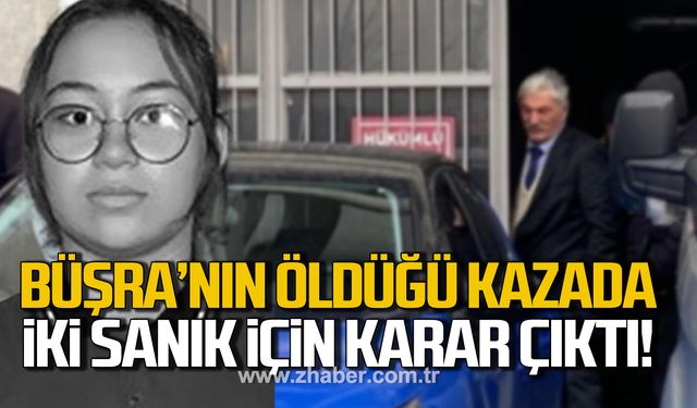 Büşra Akın'ın öldüğü kazada iki sanık için karar çıktı!