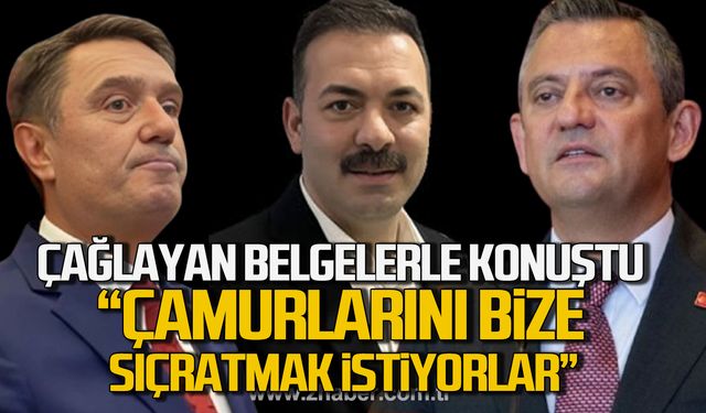 Çağlayan belgelerle konuştu! "Çamurlarını bize sıçratmak istiyorlar"