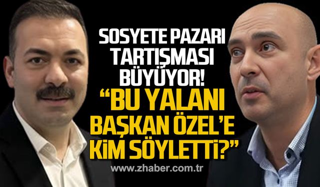 Sosyete Pazarı tartışması büyüyor! Bu yalanı Özgür Özel'e kim söyletti?