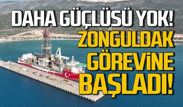 Daha güçlüsü yok! Abdülhamid Han Sondaj Gemisi Zonguldak görevine başladı!