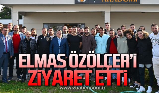 Zonguldakspor Rektör Özölçer’i ziyaret etti!