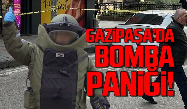 Zonguldak Gazipaşa Caddesi'nde bomba paniği!