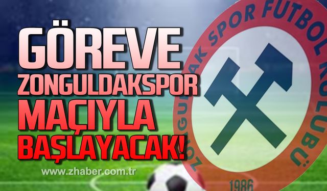 Mehmet Seçkin Zonguldakspor maçıyla göreve başlayacak!