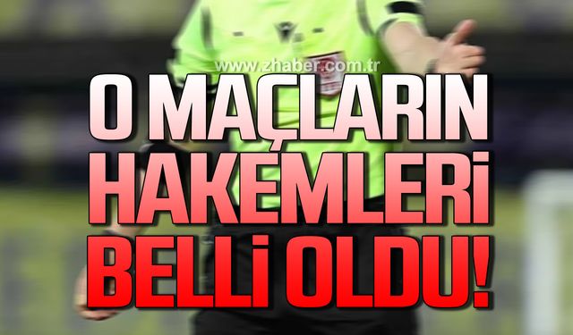 Süper Lig'de 8. Hafta maçlarının hakemleri açıklandı