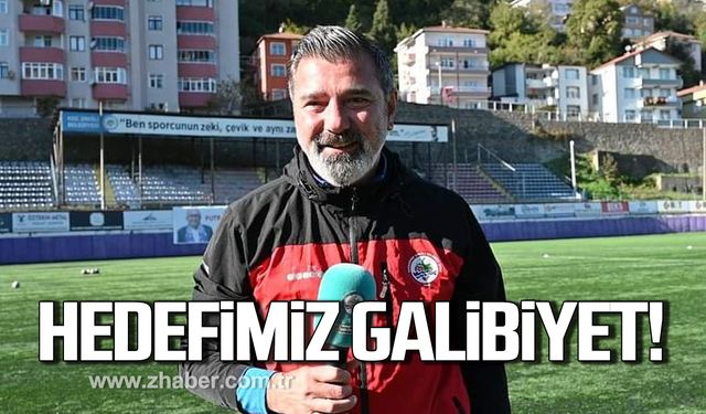 Başoğlu; "Hedefimiz galibiyet"